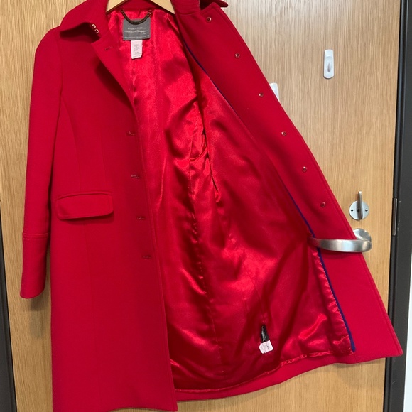 J.Crew Women's Green Double-cloth Metro Coat with thinsulate - Picture 1 of 6